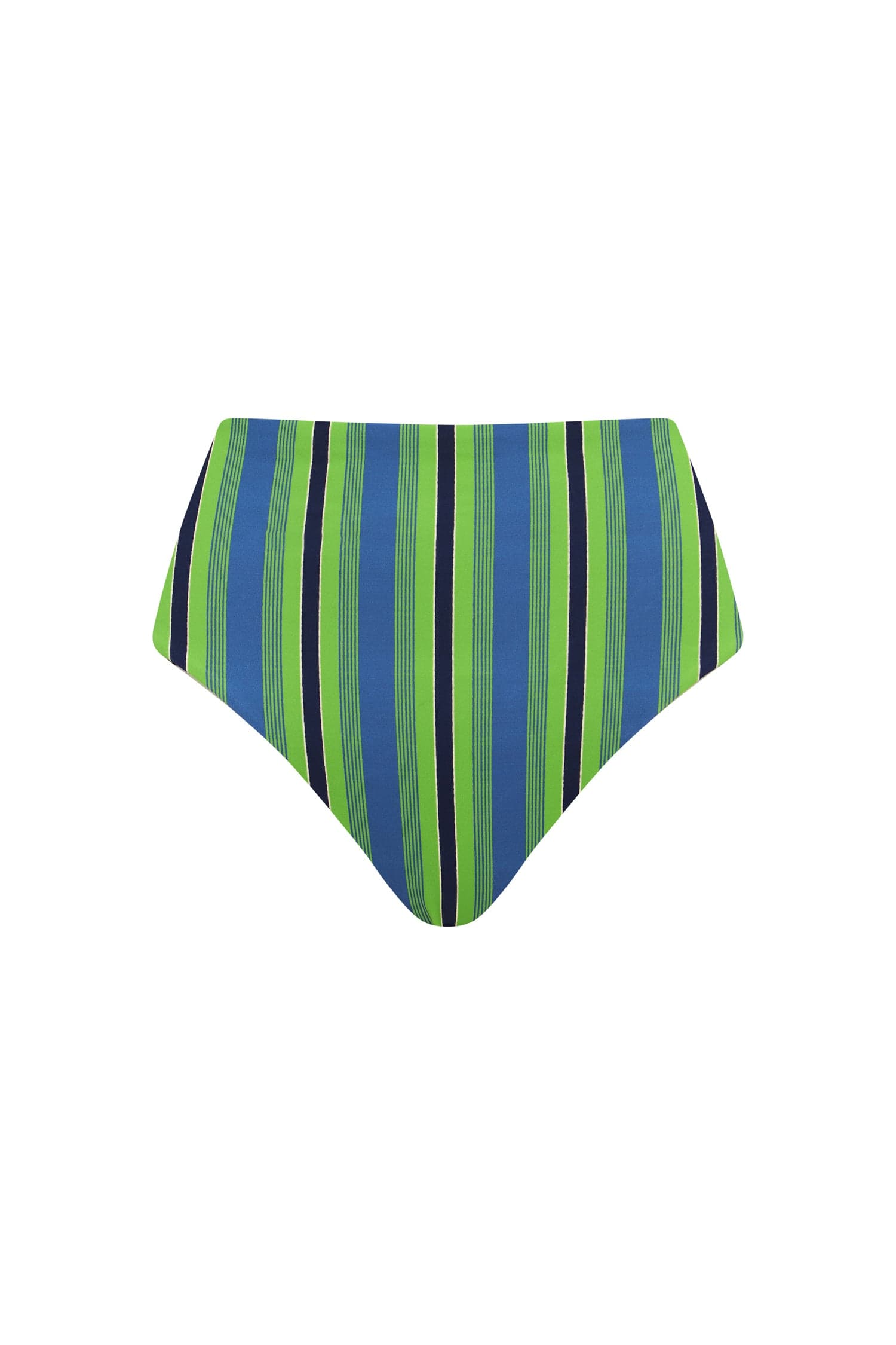Alemais Margo High Waist Brief  Sustainable Beachwear with Alemais print - Coveti Australian Designer