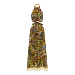 Alemais Minnie Midi Dress  Sustainable Dresses with Alemais print - Coveti Australian Designer