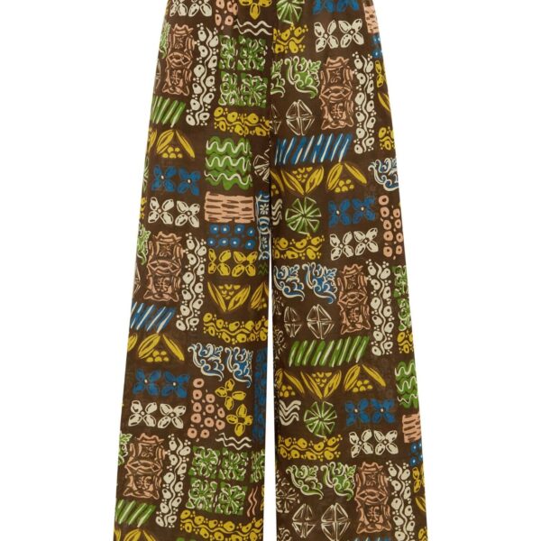 Alemais Minnie Pant  Sustainable Pants with Alemais print - Coveti Australian Designer