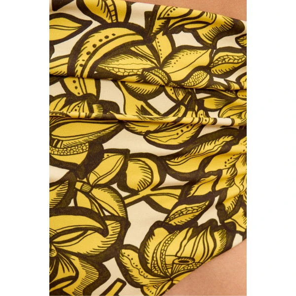 Alemais Mona High Waist Brief  Sustainable Beachwear with Alemais print - Coveti Australian Designer