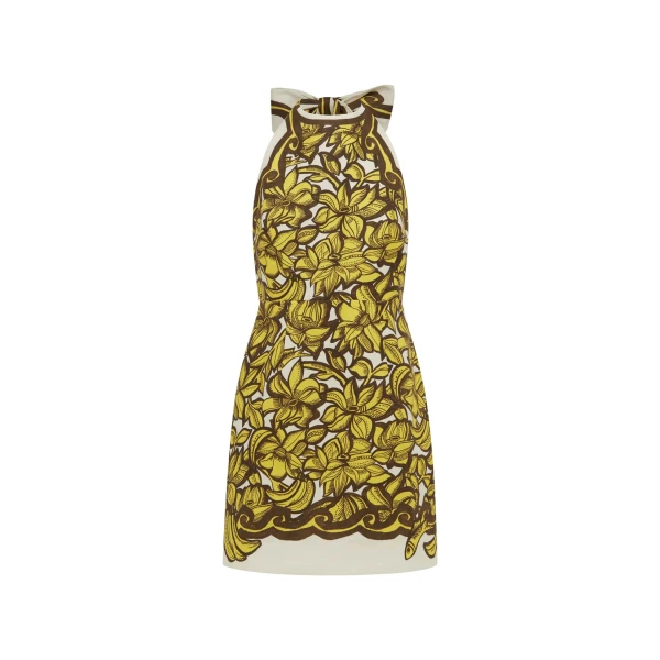 Alemais Mona Mini Dress  Sustainable Dresses with Alemais print - Coveti Australian Designer