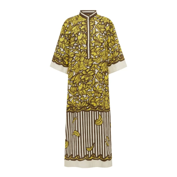 Alemais Mona Pool Dress  Sustainable Dresses with Alemais print - Coveti Australian Designer