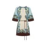 Alemais Natalia Mini Dress  Sustainable Dresses with Alemais print - Coveti Australian Designer