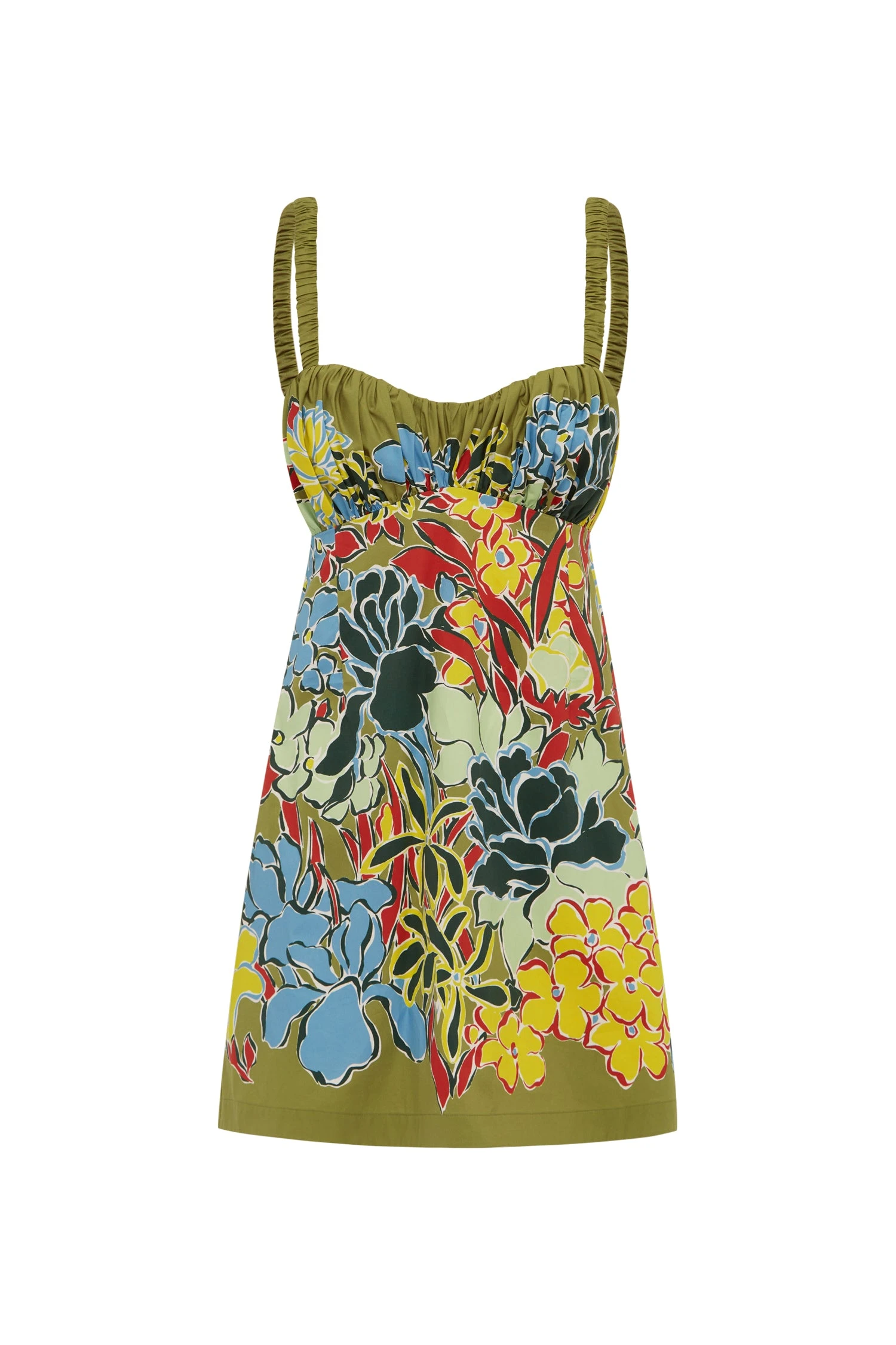Solstice Mini Dress by Alemais - Dresses Alemais Solstice Mini Dress Sustainable Dresses with Alemais print - Coveti Australian Designer
