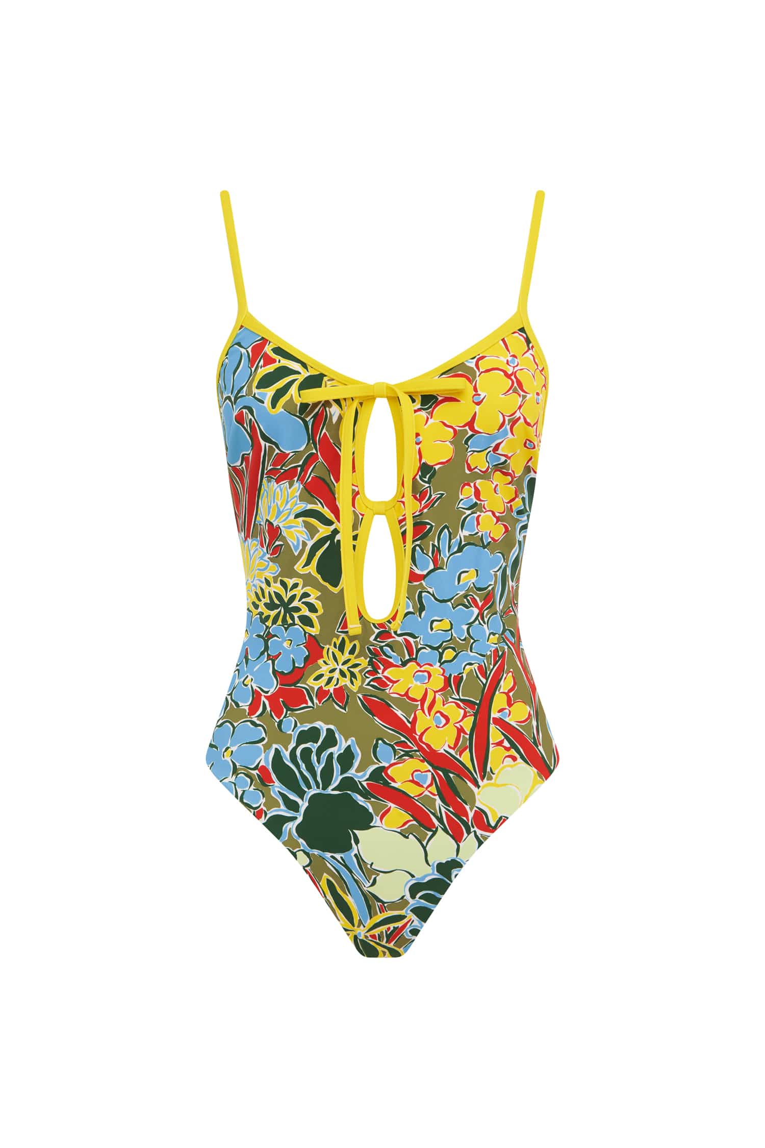 Alemais Solstice One Piece  Sustainable Beachwear with Alemais print - Coveti Australian Designer