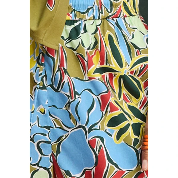 Alemais Solstice Pant  Sustainable Pants with Alemais print - Coveti Australian Designer