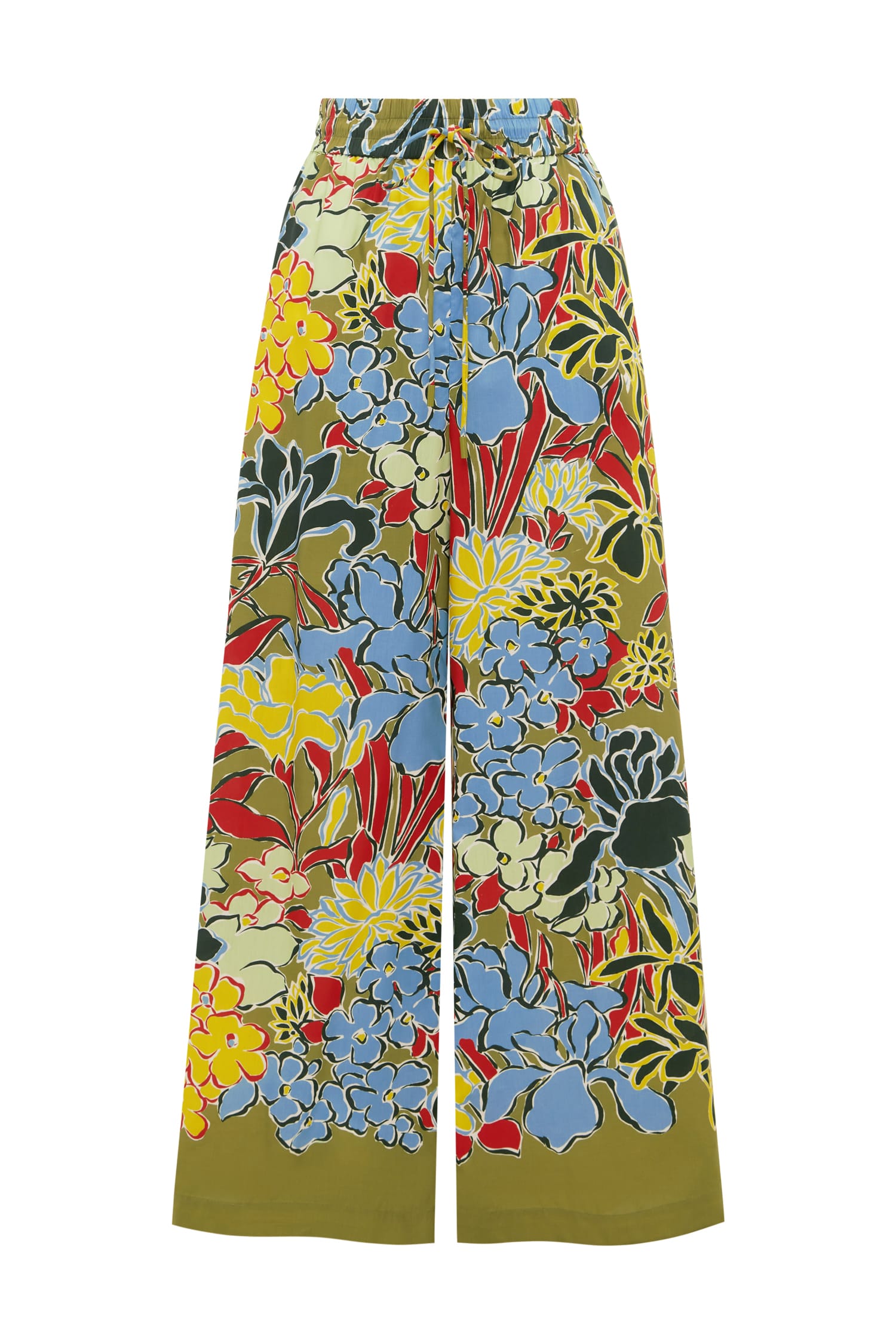 Alemais Solstice Pant  Sustainable Pants with Alemais print - Coveti Australian Designer