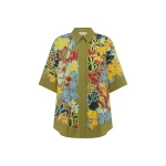 Alemais Solstice Shirt  Sustainable Tops with Alemais print - Coveti Australian Designer