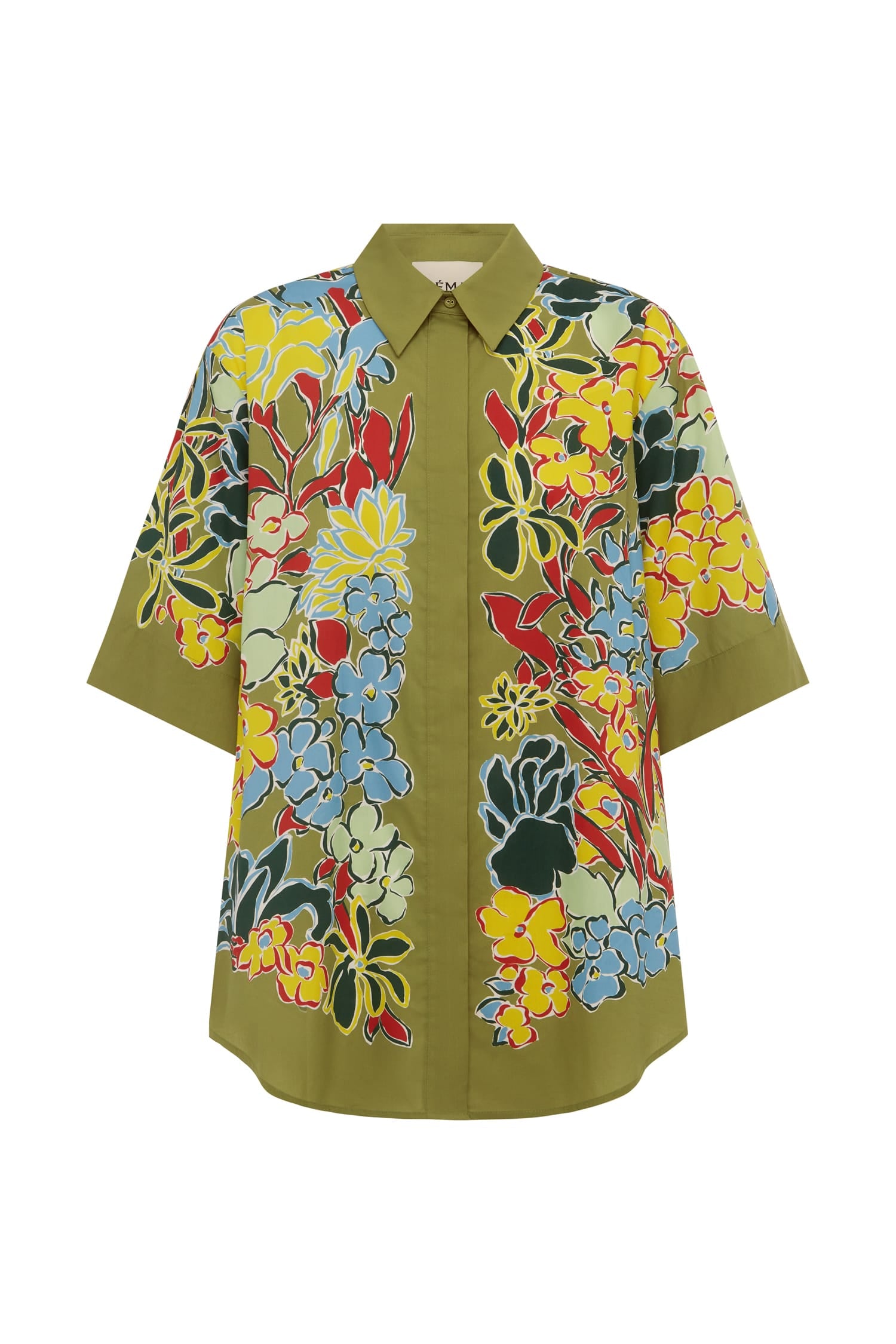 Alemais Solstice Shirt  Sustainable Tops with Alemais print - Coveti Australian Designer