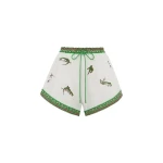 Alemais Wanda Embroidered Short  Sustainable Shorts with Alemais print - Coveti Australian Designer