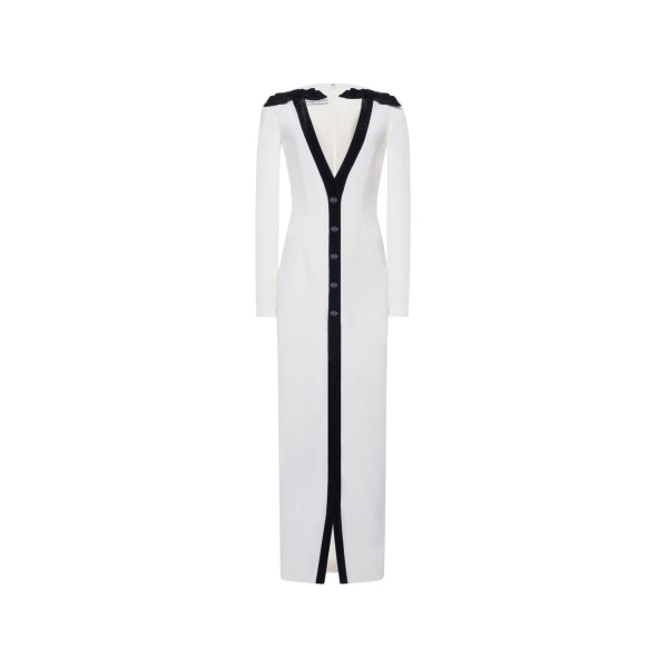 Alessandra Rich Cady Evening Dress