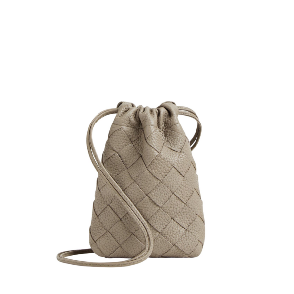 Khaite Men's Vertical Dustbag in Limestone - Beige Shoulder & Crossbody Bags - The Lotus Tote Bag - Shop at Coveti
