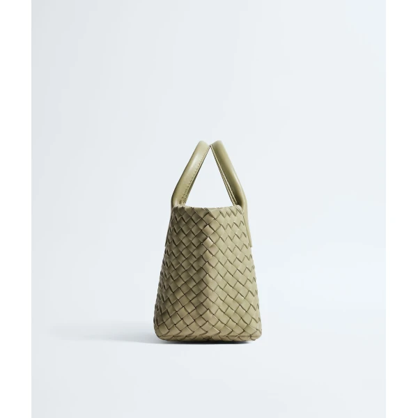 Khaite Mini Cabat in Travertine - Beige Mini Bags - The Lotus Tote Bag - Shop at Coveti