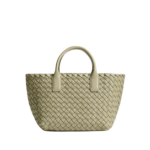 Khaite Mini Cabat in Travertine - Beige Mini Bags - The Lotus Tote Bag - Shop at Coveti