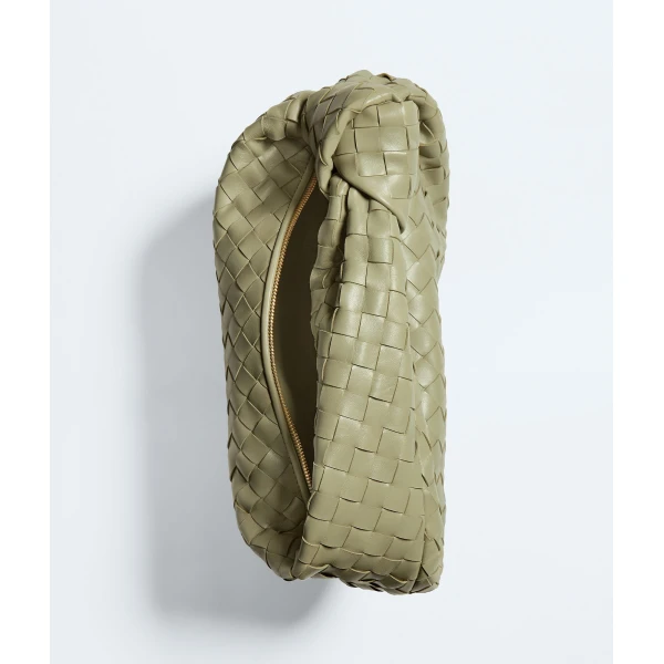 Khaite Small Jodie in Travertine - Beige Shoulder & Crossbody Bags - The Lotus Tote Bag - Shop at Coveti