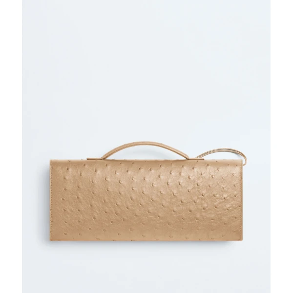 Khaite Women's Andiamo Clutch in Shore - Beige Clutch Bags - The Lotus Tote Bag - Shop at Coveti