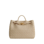 Khaite Women's Andiamo in Ecru - Beige Totes & Top-Handle Bags - The Lotus Tote Bag - Shop at Coveti