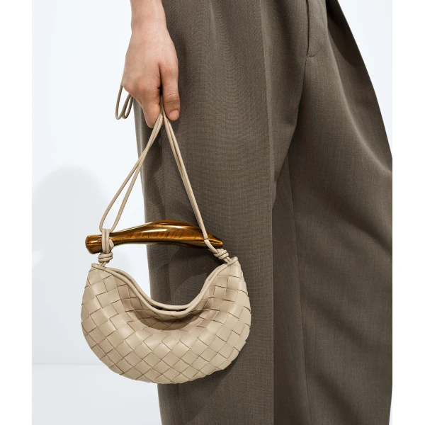 Khaite Women's Baby Sardine in Ecru - Beige Mini Bags - The Lotus Tote Bag - Shop at Coveti