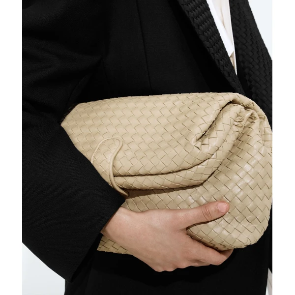 Khaite Women's Lauren 1980 Alto in Ecru - Beige Shoulder & Crossbody Bags - The Lotus Tote Bag - Shop at Coveti