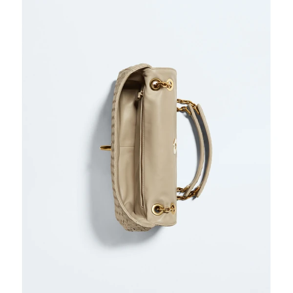 Khaite Women's Madison in Ecru - Beige Shoulder & Crossbody Bags - The Lotus Tote Bag - Shop at Coveti