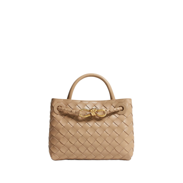 Khaite Women's Mini Andiamo in Shore - Beige Mini Bags - The Lotus Tote Bag - Shop at Coveti