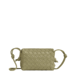 Khaite Women's Mini Loop Camera Bag in Travertine - Beige Mini Bags - The Lotus Tote Bag - Shop at Coveti