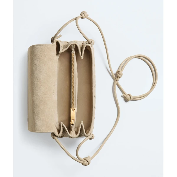 Khaite Women's Notturno in Ecru - Beige Shoulder & Crossbody Bags - The Lotus Tote Bag - Shop at Coveti