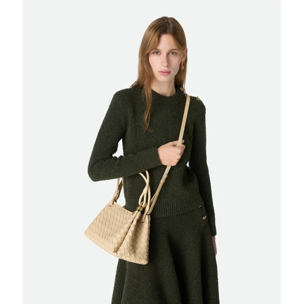 Khaite Women's Parachute in Tufo - Beige Shoulder & Crossbody Bags - The Lotus Tote Bag - Shop at Coveti