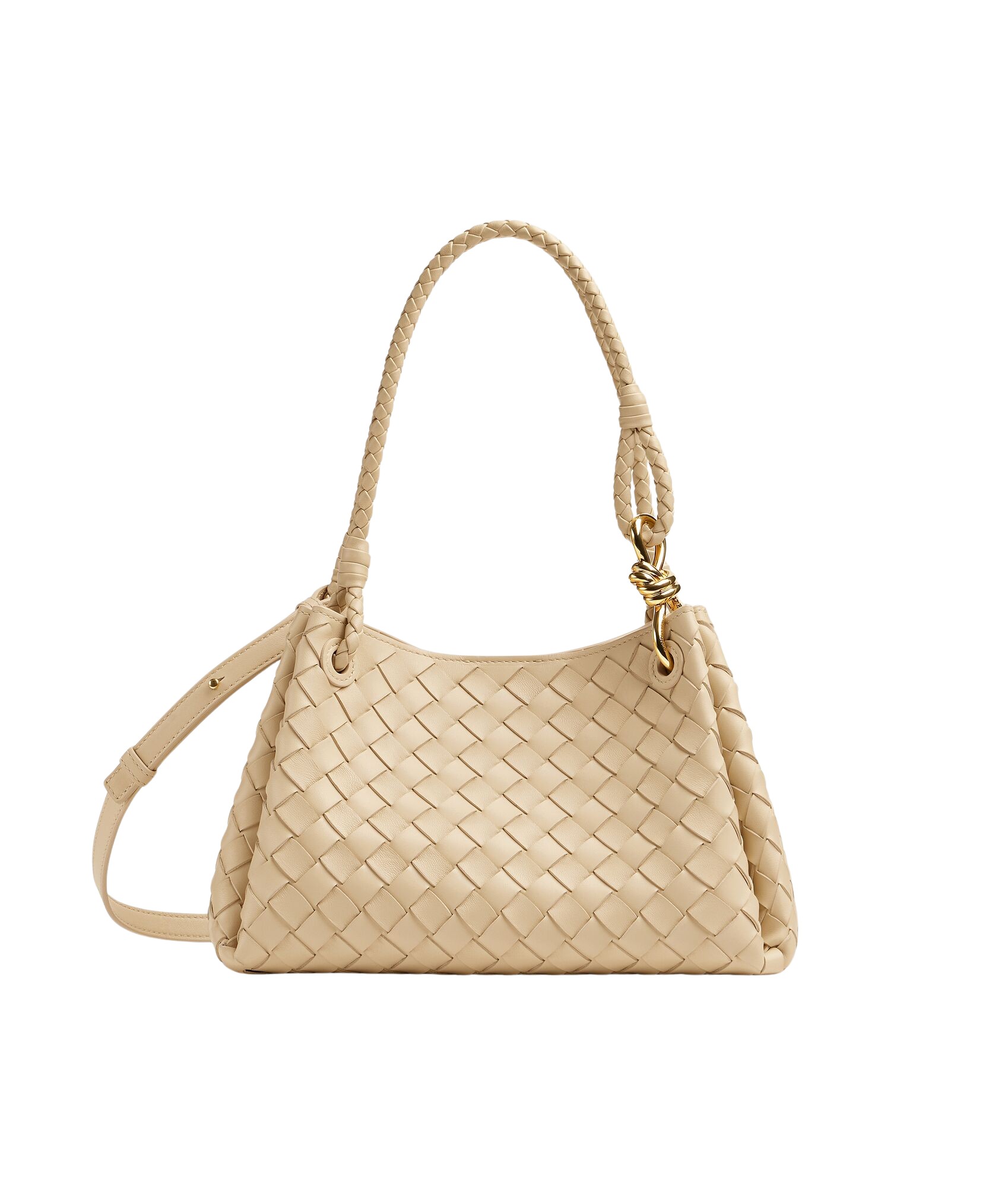 Beige-Womens-Parachute-in-Tufo-coveti55307_nobg Khaite Women's Parachute in Tufo - Beige Shoulder & Crossbody Bags - The Lotus Tote Bag - Shop at Coveti