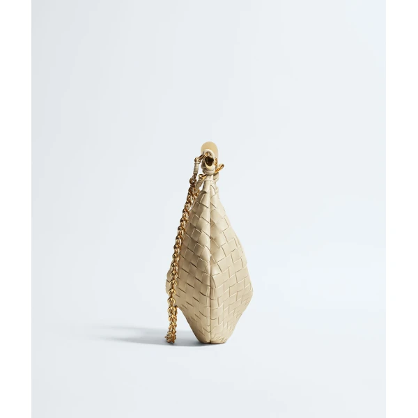 Khaite Women's Sardine Chain in String - Beige Shoulder & Crossbody Bags - The Lotus Tote Bag - Shop at Coveti