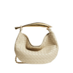 Khaite Women's Sardine Chain in String - Beige Shoulder & Crossbody Bags - The Lotus Tote Bag - Shop at Coveti