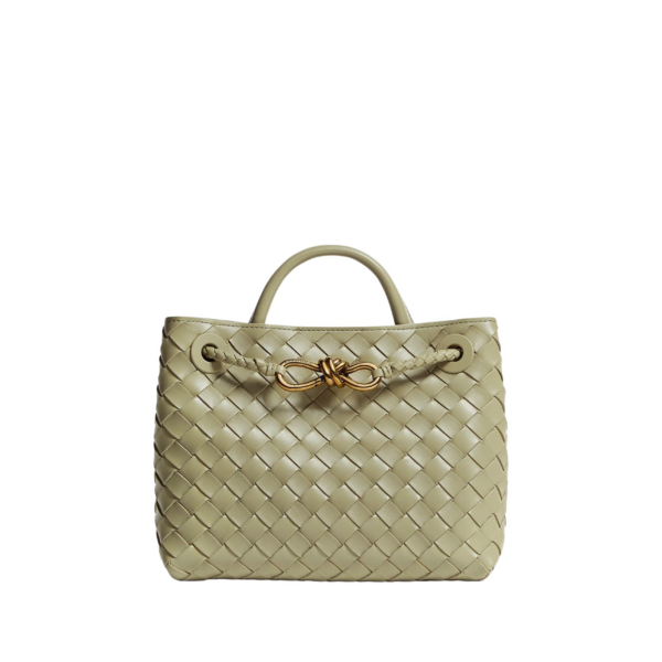 Khaite Women's Small Andiamo in Travertine - Beige Totes & Top-Handle Bags - The Lotus Tote Bag - Shop at Coveti