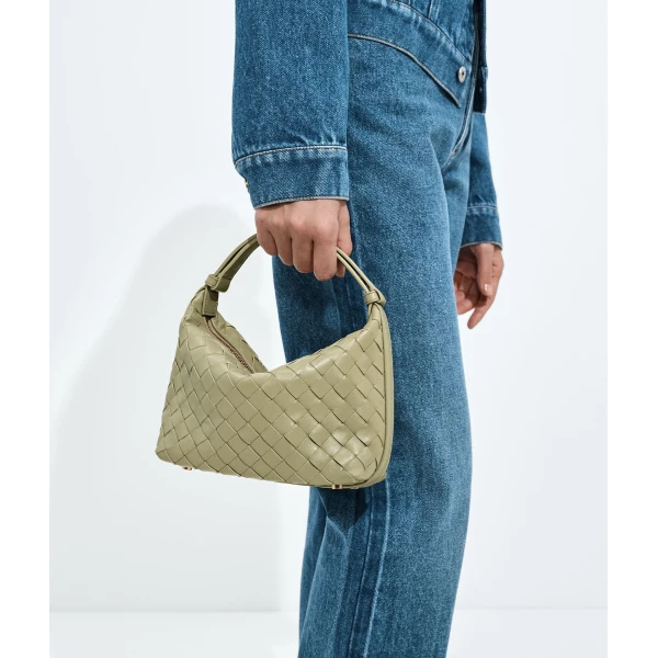 Khaite Women's Wallace in Travertine - Beige Shoulder & Crossbody Bags - The Lotus Tote Bag - Shop at Coveti