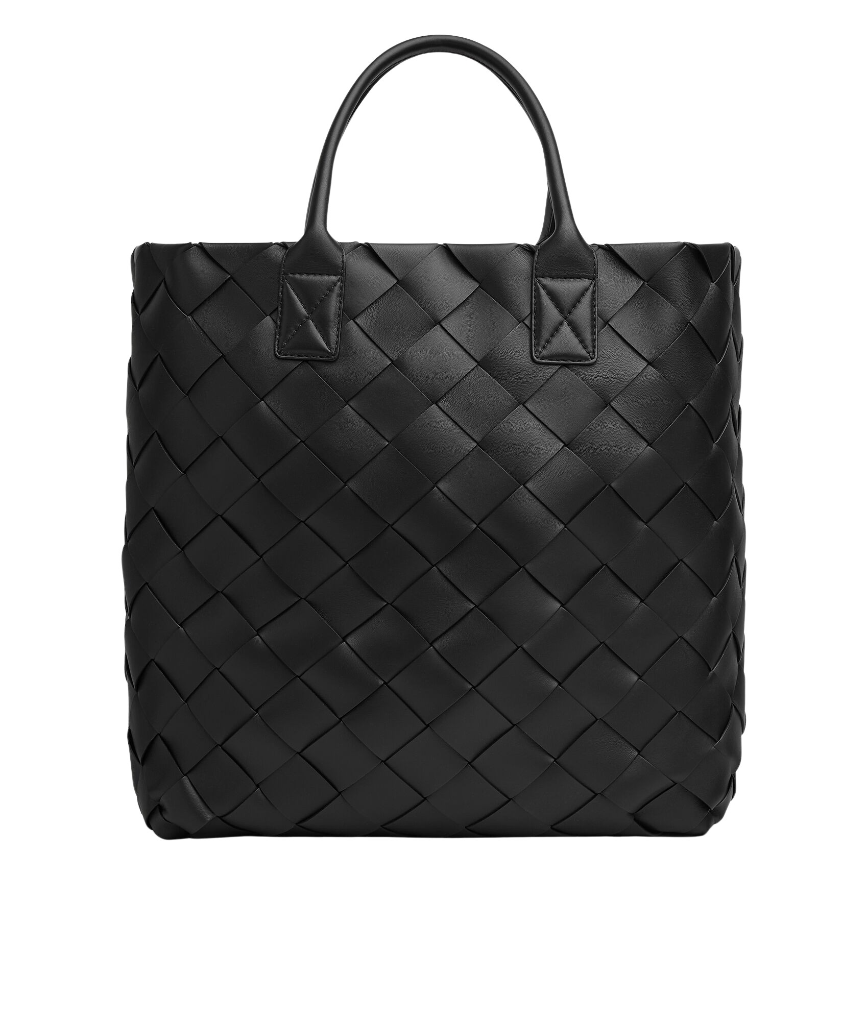Black-Maxi-Intreccio-Tote-in-Black-coveti62334_nobg Khaite Maxi Intreccio Tote in Black - Black Totes & Top-Handle Bags - The Lotus Tote Bag - Shop at Coveti