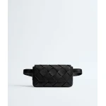 Khaite Men's Diago Belt Bag in Black - Black Belt Bags - The Lotus Tote Bag - Shop at Coveti