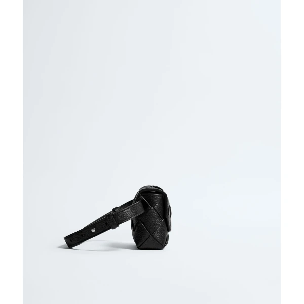 Khaite Men's Diago Belt Bag in Black - Black Belt Bags - The Lotus Tote Bag - Shop at Coveti