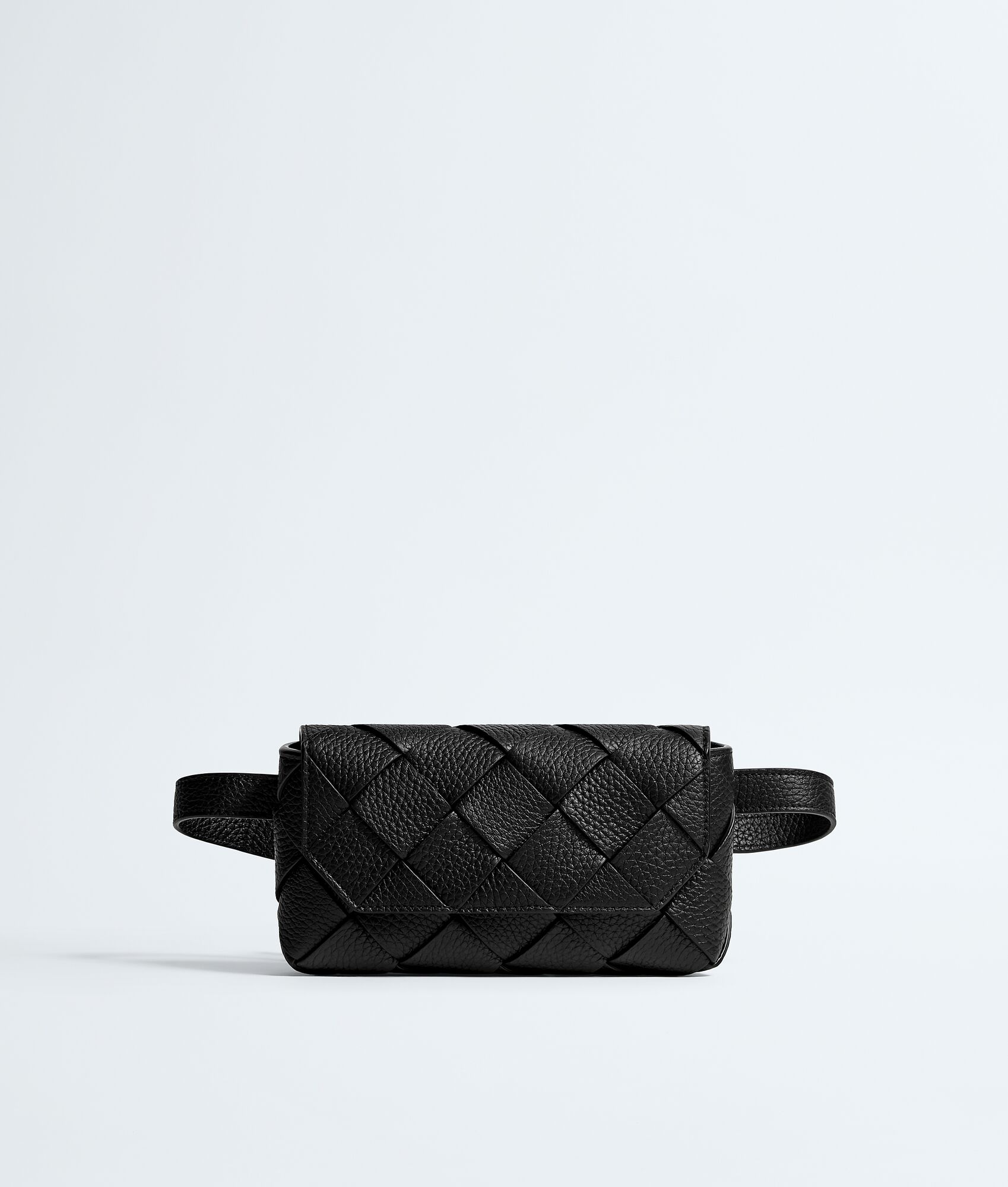 Bottega Veneta Men’s Diago Belt Bag in Black