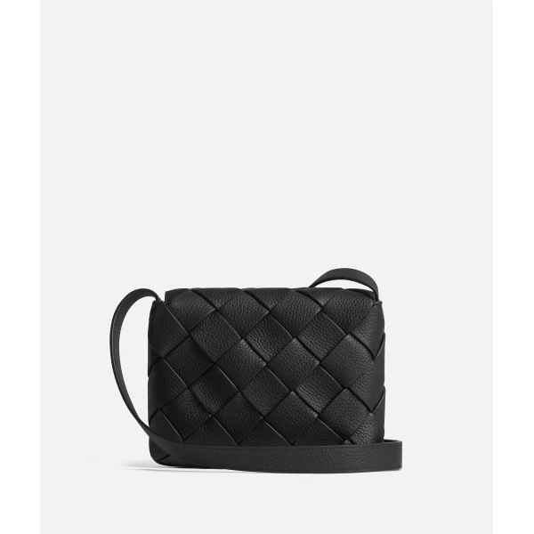 Khaite Men's Diago in Black - Black Shoulder & Crossbody Bags - The Lotus Tote Bag - Shop at Coveti