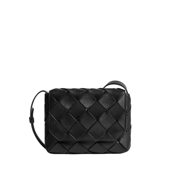 Khaite Men's Diago in Black - Black Shoulder & Crossbody Bags - The Lotus Tote Bag - Shop at Coveti
