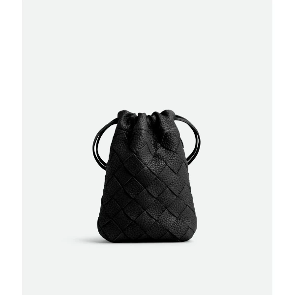 Khaite Men's Vertical Dustbag in Black - Black Shoulder & Crossbody Bags - The Lotus Tote Bag - Shop at Coveti