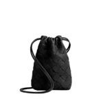Khaite Men's Vertical Dustbag in Black - Black Shoulder & Crossbody Bags - The Lotus Tote Bag - Shop at Coveti