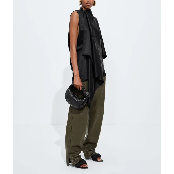 Khaite Mini Jodie in Black - Black Mini Bags - The Lotus Tote Bag - Shop at Coveti