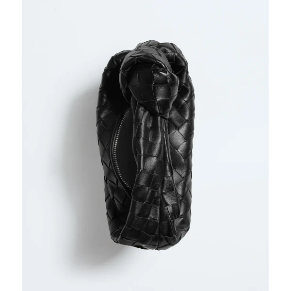 Khaite Mini Jodie in Black - Black Mini Bags - The Lotus Tote Bag - Shop at Coveti