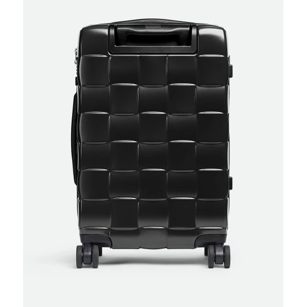Khaite Odyssey Cabin Suitcase in Black - Black  - The Lotus Tote Bag - Shop at Coveti