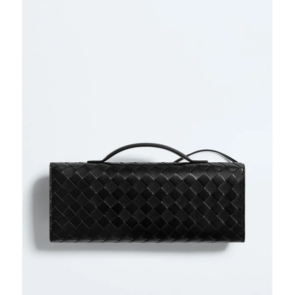 Khaite Women's Andiamo Clutch in Black - Black Clutch Bags - The Lotus Tote Bag - Shop at Coveti