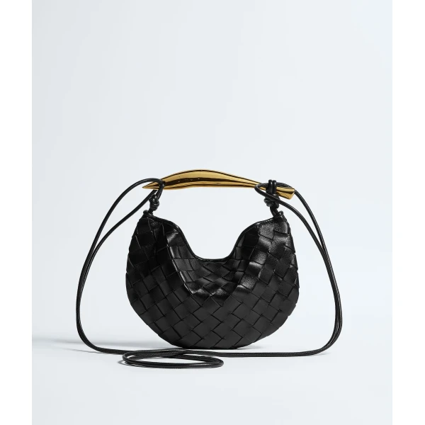 Khaite Women's Baby Sardine in Black - Black Mini Bags - The Lotus Tote Bag - Shop at Coveti