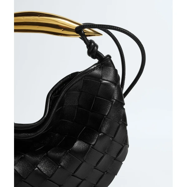 Khaite Women's Baby Sardine in Black - Black Mini Bags - The Lotus Tote Bag - Shop at Coveti
