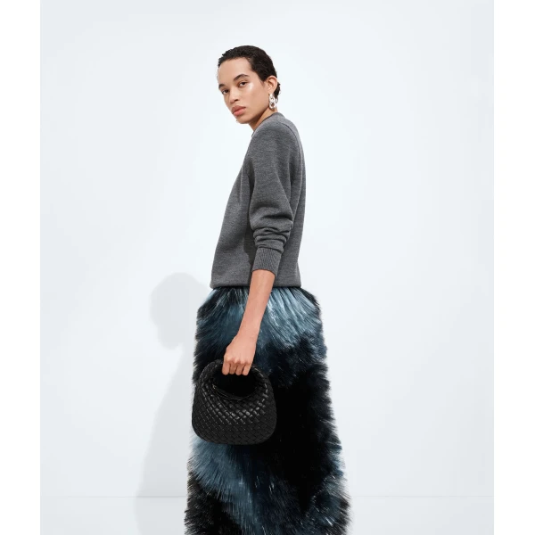Khaite Women's Baby Veneta in Black - Black Mini Bags - The Lotus Tote Bag - Shop at Coveti