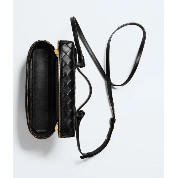 Khaite Women's Bang Bang in Black - Black Shoulder & Crossbody Bags - The Lotus Tote Bag - Shop at Coveti
