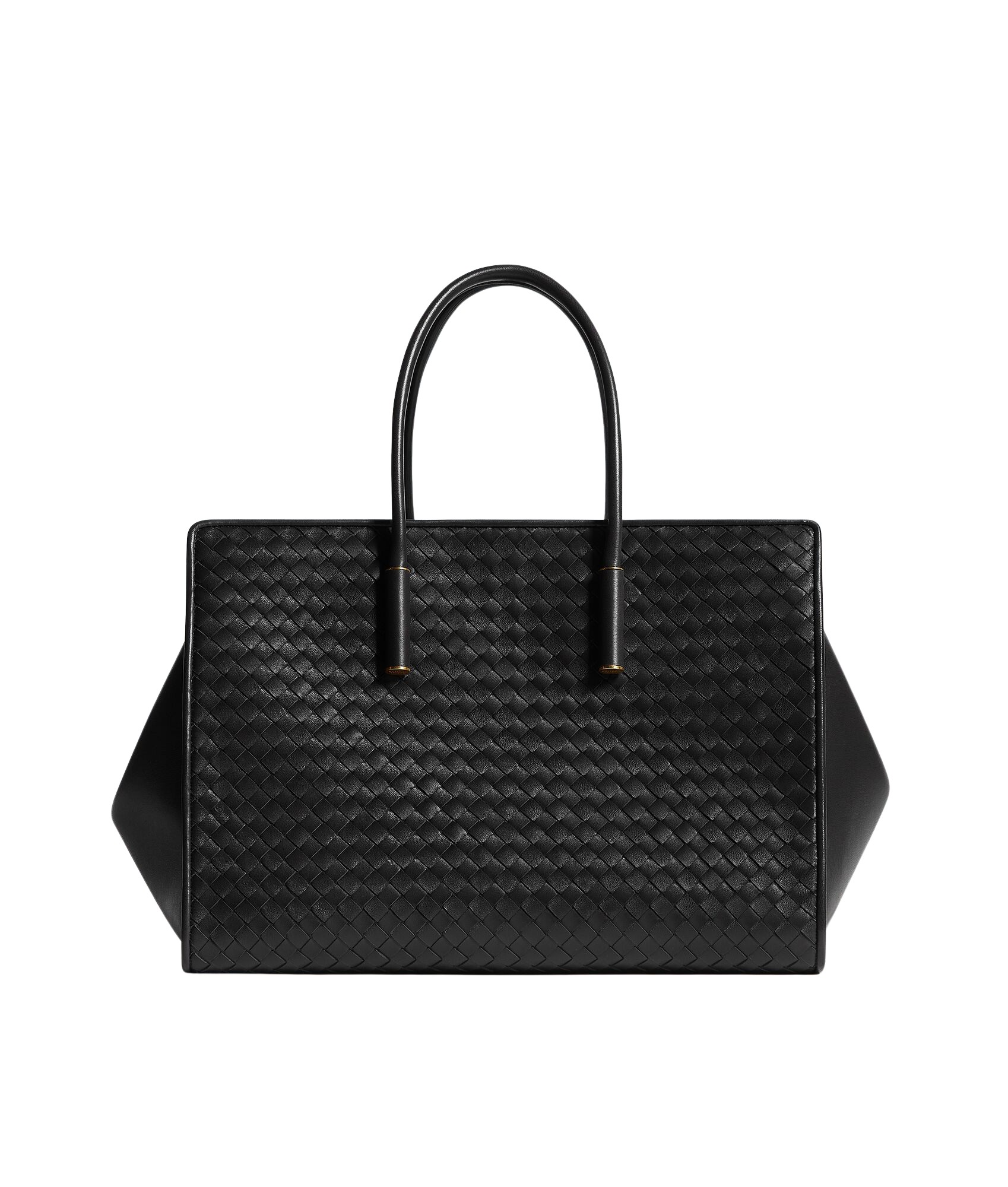 Black-Womens-Barbara-Tote-in-Black-coveti22215_nobg Khaite Women's Barbara Tote in Black - Black Totes & Top-Handle Bags - The Lotus Tote Bag - Shop at Coveti